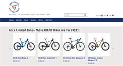 Desktop Screenshot of bicyclespleasanton.com